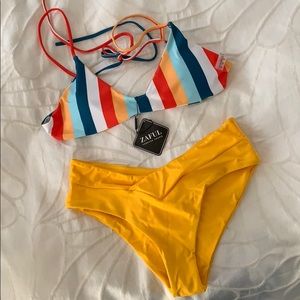 Zaful Swim - Bright striped bathing suit Zaful Swim - Bright striped bathing suit